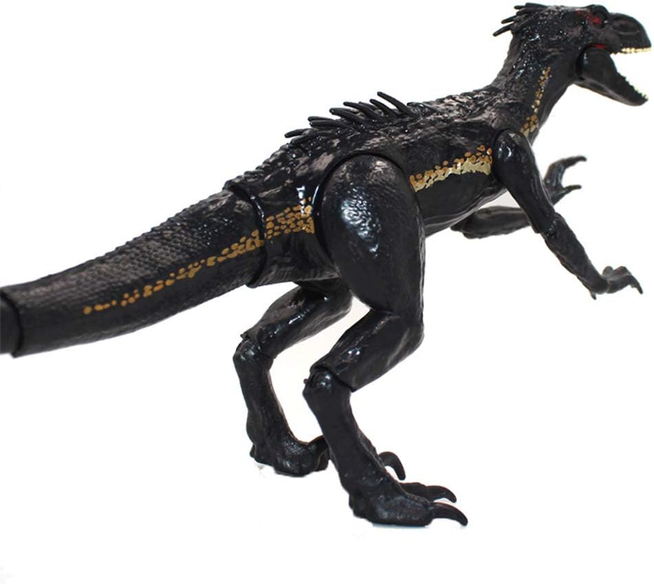 Juguete de dinosaurio Jurásico, figura de dinosaurio World Indoraptor, figura de acción de velociraptor, modelo animal para niños y niños, 5.9 in