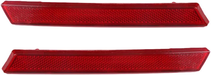 Reflector de parachoques trasero de coche, compatible con Cadillac Xts 2013-2017 20874085 20874084