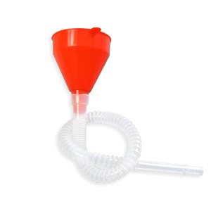 JUAWTYUK Embudo largo de plástico de boca ancha, embudo universal de boca ancha de 3 pulgadas con manguera flexible de 21 pulgadas, ideal para JUAWTYUK Embudo largo de plástico de boca ancha, embudo universal de boca ancha de 3 pulgadas con manguera flexible de 21 pulgadas, ideal para