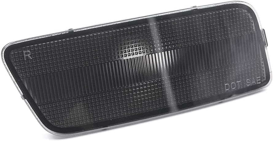 NSLUMO Parachoques delantero blanco llevó luces de marcador lateral para golf MK6 GTI lente ahumada luces laterales reemplazar OEM Sidemarker