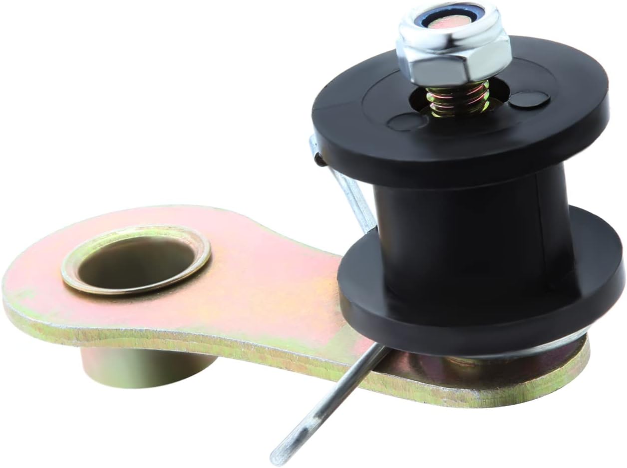 Dromedary Tensor de rodillos de cadena resistente con resorte y tres rodillos compatible con 110cc 125cc 140cc Dirt Pit Mini Bike, ATV y motocicleta