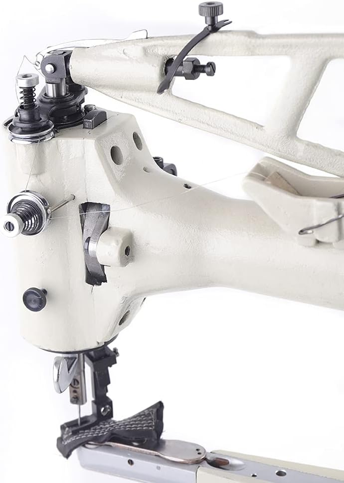Máquina de coser para zapatos de cuero, máquina de coser manual de bricolaje, máquina de coser comercial de cuero resistente, máquina de coser de