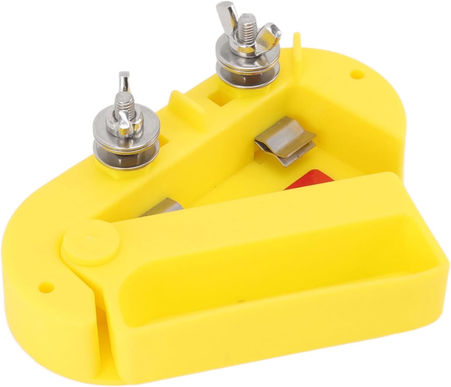 Alvinlite Interruptor de corte, interruptor eléctrico portátil de corte de voltaje de plástico tensor de alambre de un solo polo, MLD-0382 para