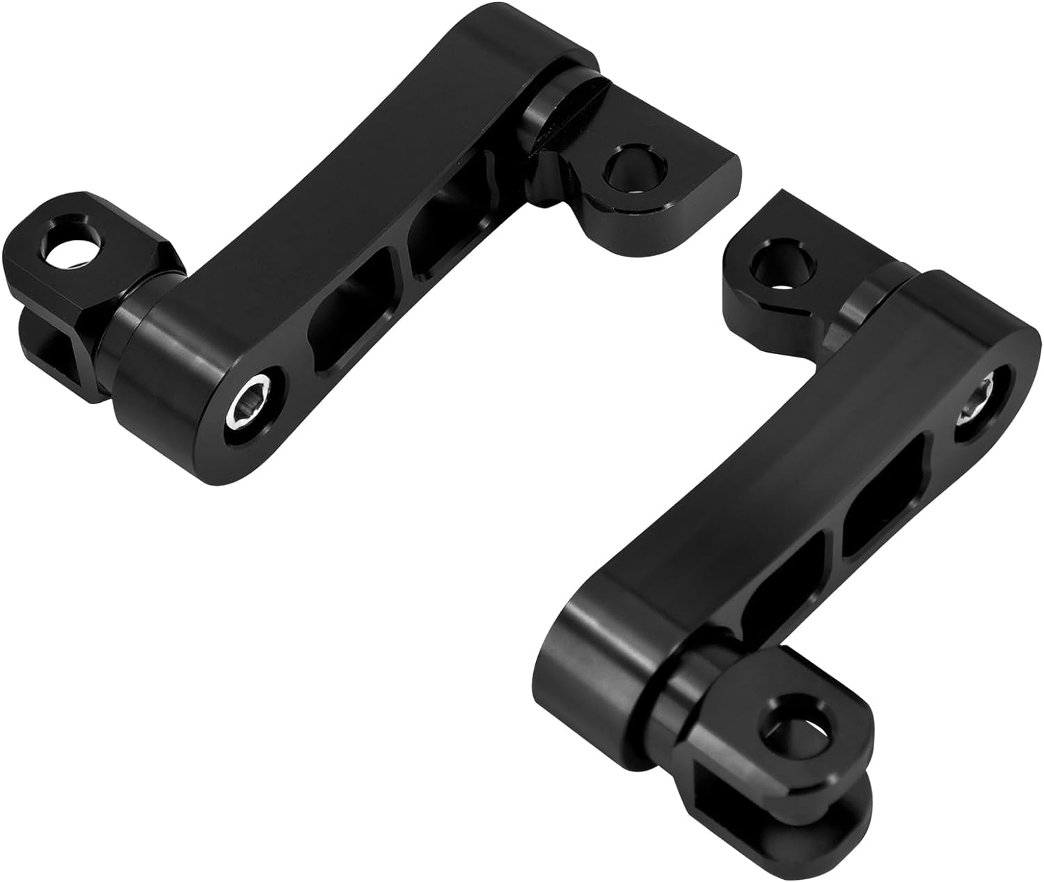 Estriberas ajustables para motocicleta, clavijas de autopista para montaje masculino, abrazadera, abrazadera, soporte para Harley Sportster, Dyna,