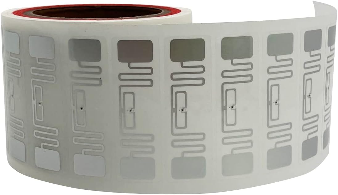 200 etiquetas RFID UHF Fongwah (chip Impinj), compatibles con Alien 9662, para parabrisas, ventanas de seguimiento e inventario de activos