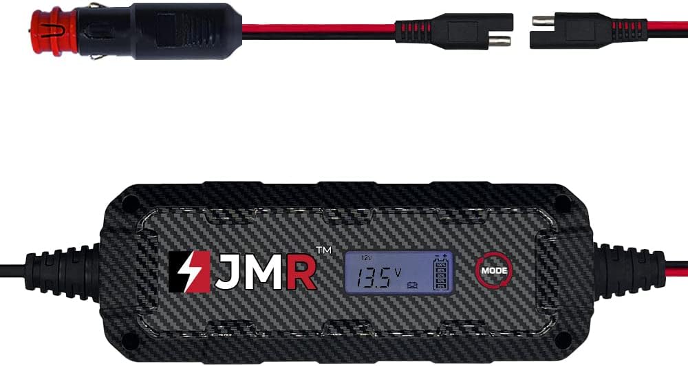 Cargador de batería JMR para Volvo XC90 XC60 V60 S90 S60 V90 S80 XC70 XC40 C70 V70 V50 S40 C30 Todos los modelos cargador de goteo acondicionador