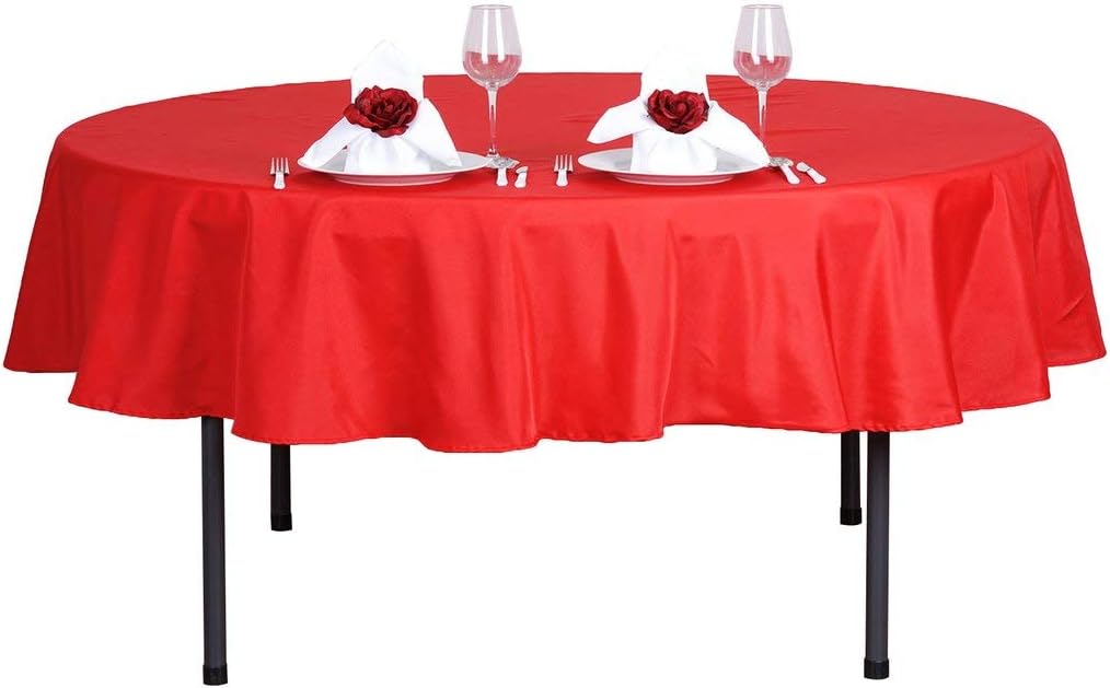 BalsaCircle – Mantel redondo de poliéster de 70 pulgadas, para bodas, fiestas, banquetes, recepciones, eventos, cocina, comedor