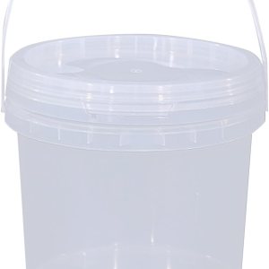 Pp Cubo de embalaje de langosta de grado alimenticio para llevar, cubo de plástico transparente de 5 litros, cubo pequeño, juego de utensilios de Pp Cubo de embalaje de langosta de grado alimenticio para llevar, cubo de plástico transparente de 5 litros, cubo pequeño, juego de utensilios de