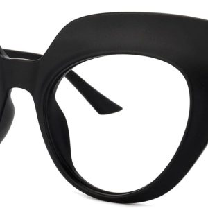 Zeelool Gafas de bloqueo de luz azul ojo de gato para mujeres elegantes gafas gruesas Depp OP01884 Zeelool Gafas de bloqueo de luz azul ojo de gato para mujeres elegantes gafas gruesas Depp OP01884