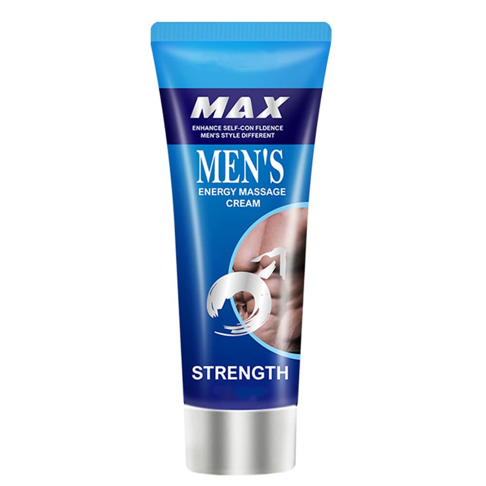 Ampliación masculina, crema de ampliación de parte privada, crema extensora más gruesa más larga fuerte para hombres 1.7 fl oz (azul cielo)