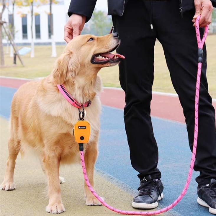 COOWONE Bolsa de golosinas para perros con clip, bolsas de golosinas para entrenamiento de mascotas, bolsa de golosinas para perros pequeños, bolsa
