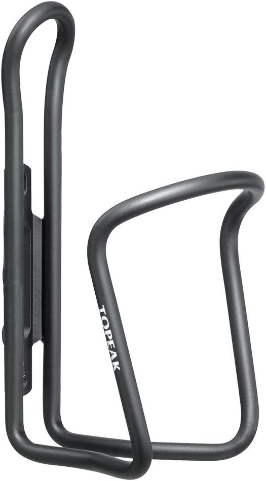 Topeak Jaula de transporte unisex con botella AL, negro, talla única