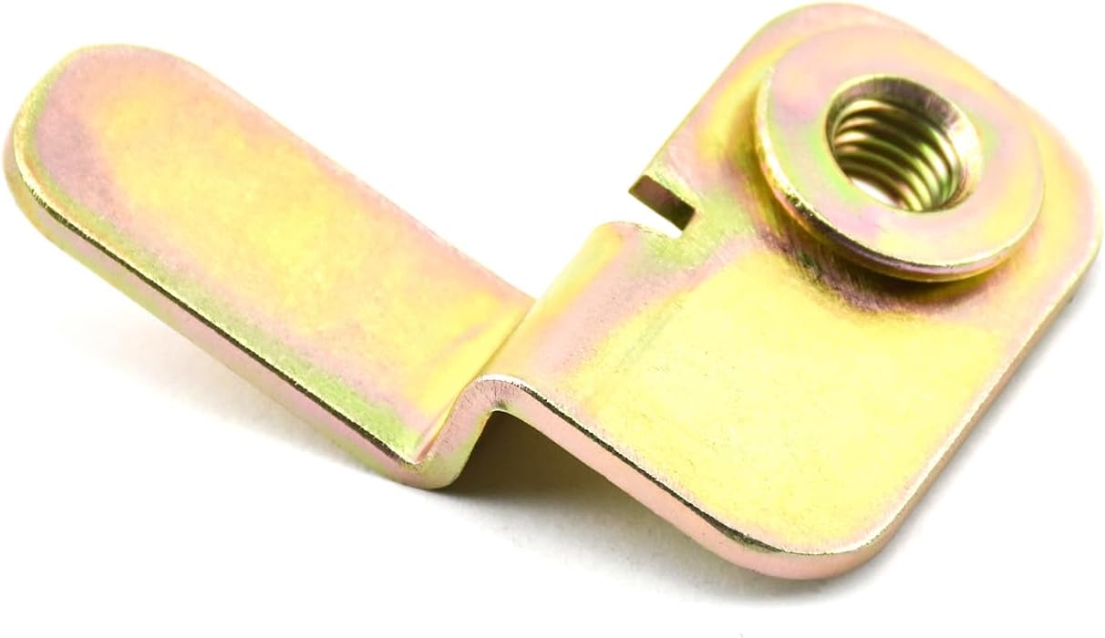 Perno de barra delantera y retención de tuerca de bandera 6504449 compatible con Jeep Wrangler TJ 97-06Jeep Cherokee XJJeep Grand Cherokee ZJ