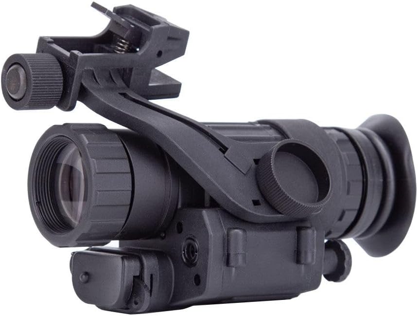 Newcomer PVS-14 – Prismáticos de visión nocturna para adultos, dispositivo monocular infrarrojo micro luz de visión nocturna montado en la cabeza