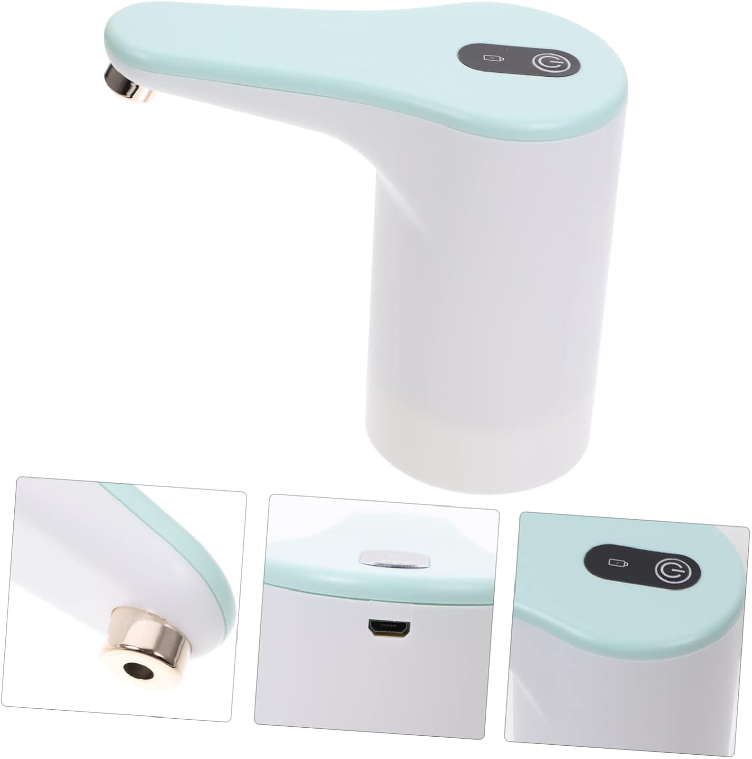 OSALADI Bomba de agua mini botella de agua, botella de agua, dispensador automático de agua de 5 galones, bomba de agua para botella de 5 galones,