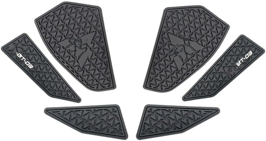 Motorcycle Fuel Tank Sticker Motorcycle Fuel Tank Pad Tank Protection Stickers Knee Grip Traction Pads Anti-Slip for Y&AMAHA MT-03 MT-25 MT03 MT25