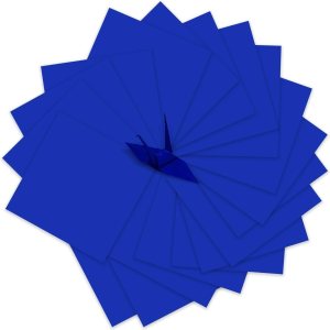 100 papeles de origami de doble cara, papel de color de 3 x 3 pulgadas, papel suave, cuadrado, fácil de plegar, para papel plegable, grúas de 100 papeles de origami de doble cara, papel de color de 3 x 3 pulgadas, papel suave, cuadrado, fácil de plegar, para papel plegable, grúas de