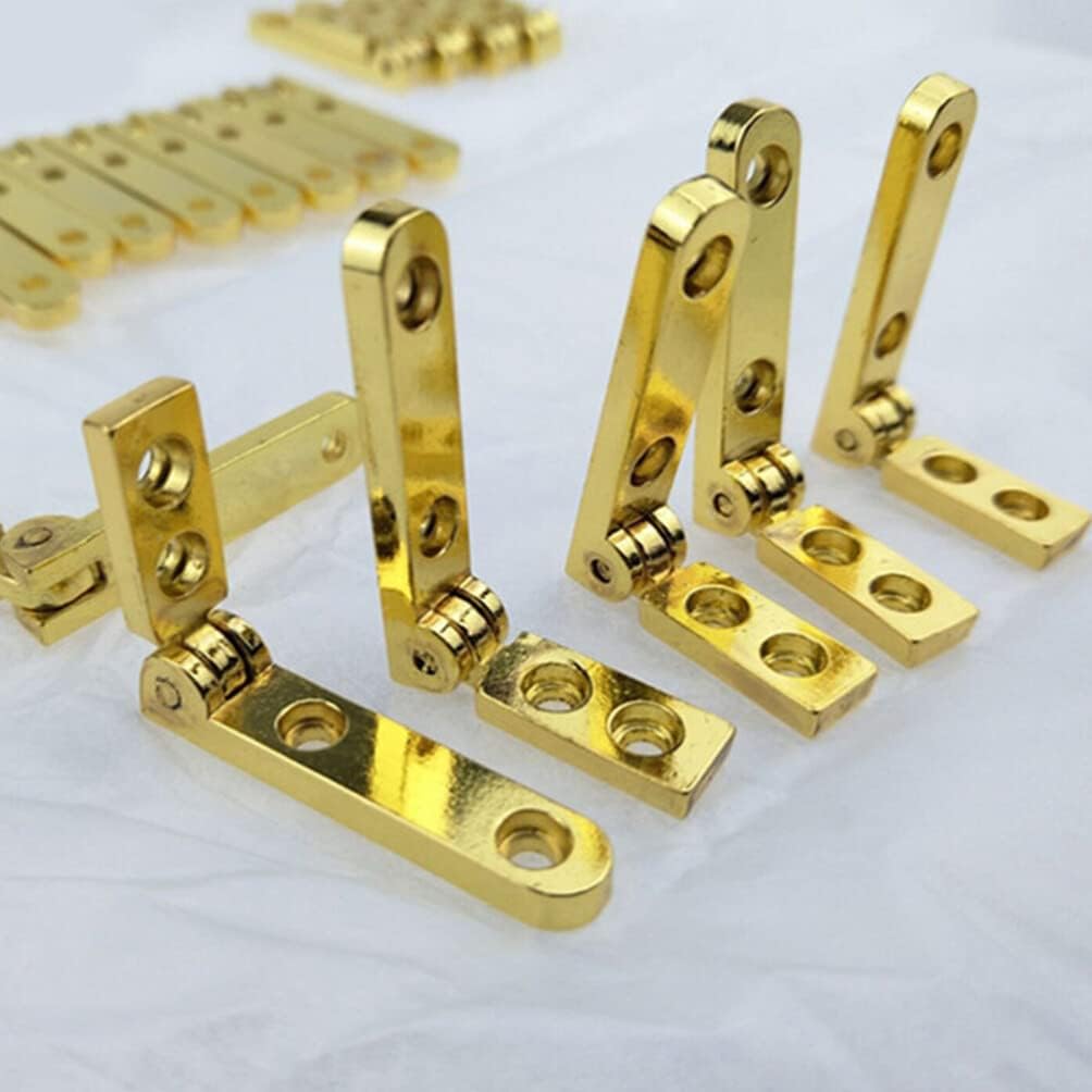 DOITOOL Bisagras de puerta oscilantes 8 piezas Bisagra de alta resistencia Bisagras de resorte bisagras de cierre automático Bisagras de 90 grados