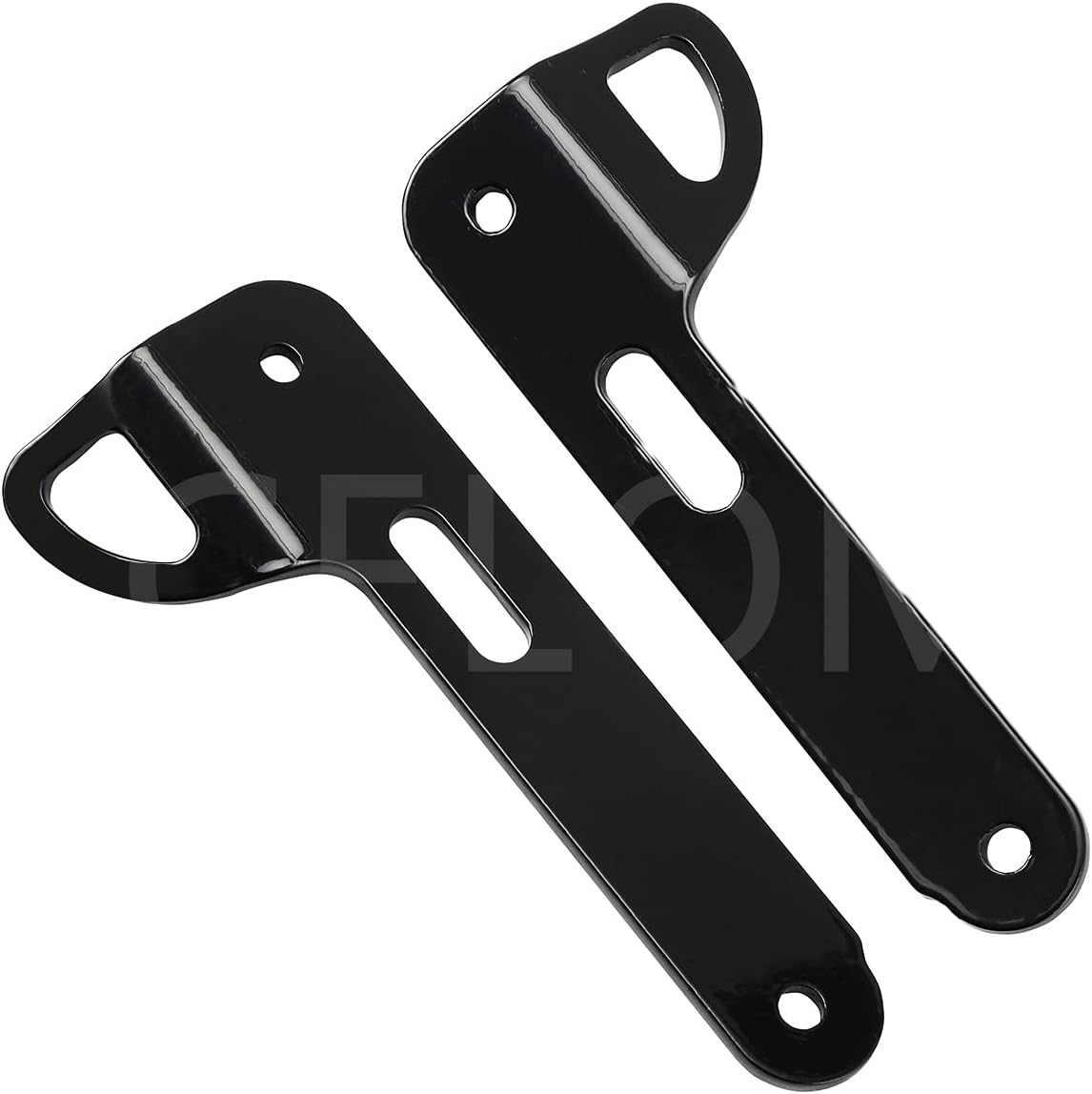 Kit de soporte de amarre delantero para Harley Davidson Electra Glide Street Glide Ultra Limited CVO 2014-2022 (negro brillante)