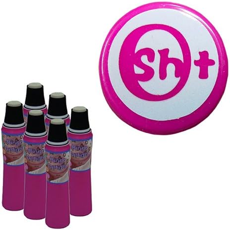 Power Dot Seis Pack Bingo Delight Púrpura Oh Sh-t Bingo Dauber