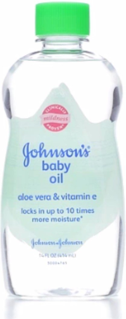 JOHNSON’S – Aceite para bebé, aloe vera y vitamina E, 14 onzas (paquete de 10)