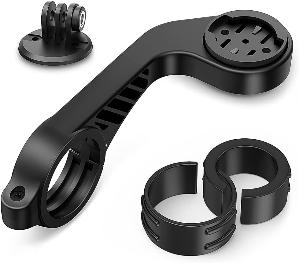 TUSITA Montaje frontal con adaptador de luz compatible con Wahoo Bike GPS