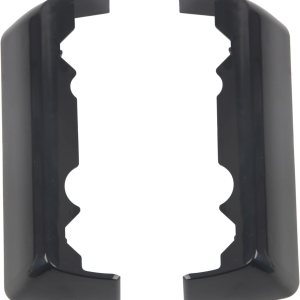 HIGH FLYING Para Toyota Prado FJ150 2010-2022 Accesorios de coche Rieles de portaequipajes Cubiertas medias ABS Negro 2 unids HIGH FLYING Para Toyota Prado FJ150 2010-2022 Accesorios de coche Rieles de portaequipajes Cubiertas medias ABS Negro 2 unids