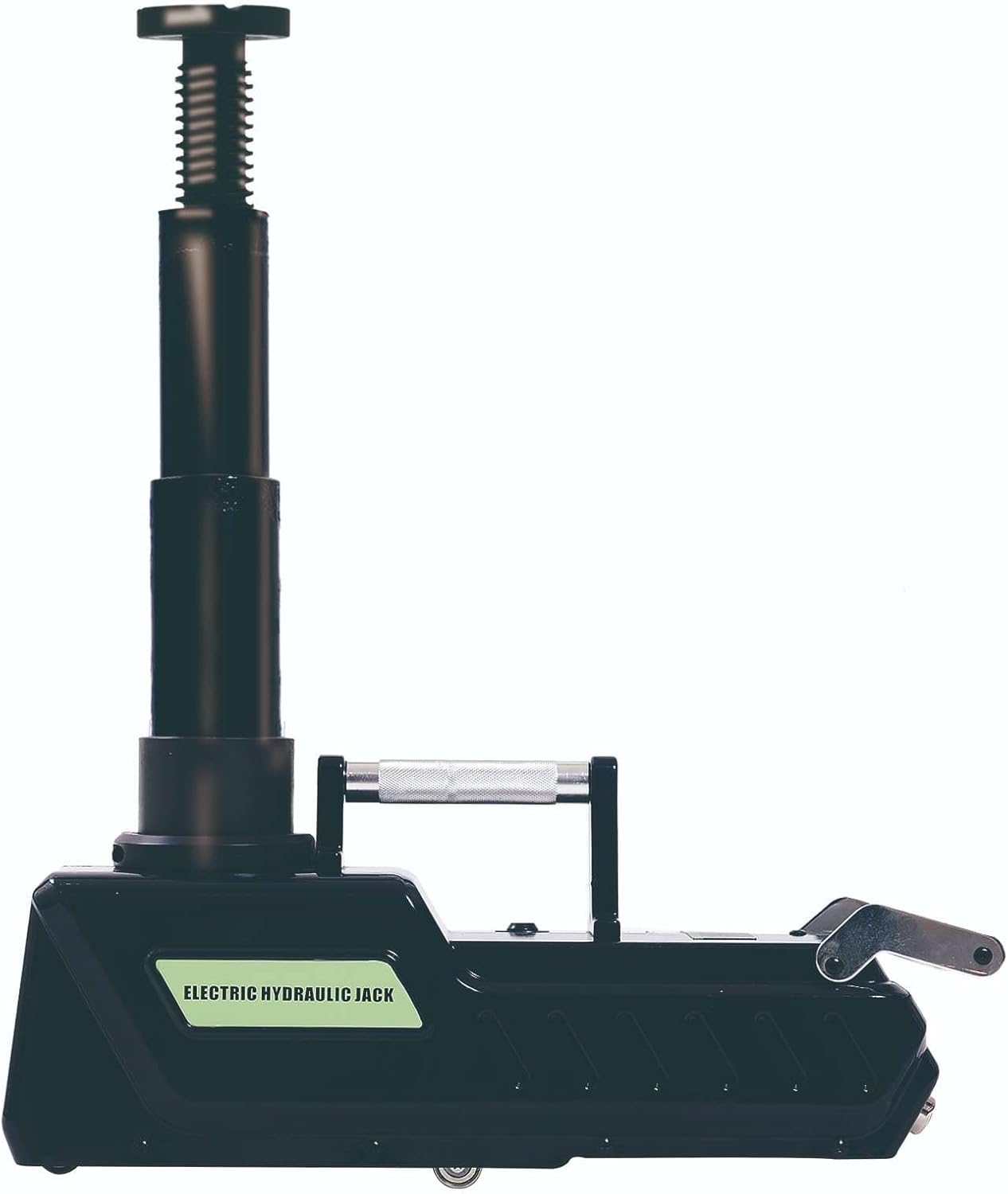 E-HEELP Gato hidráulico para automóvil de 12 V CC, 33000 libras, gato eléctrico de alta resistencia con pantalla LED para cámper, RV, camión,