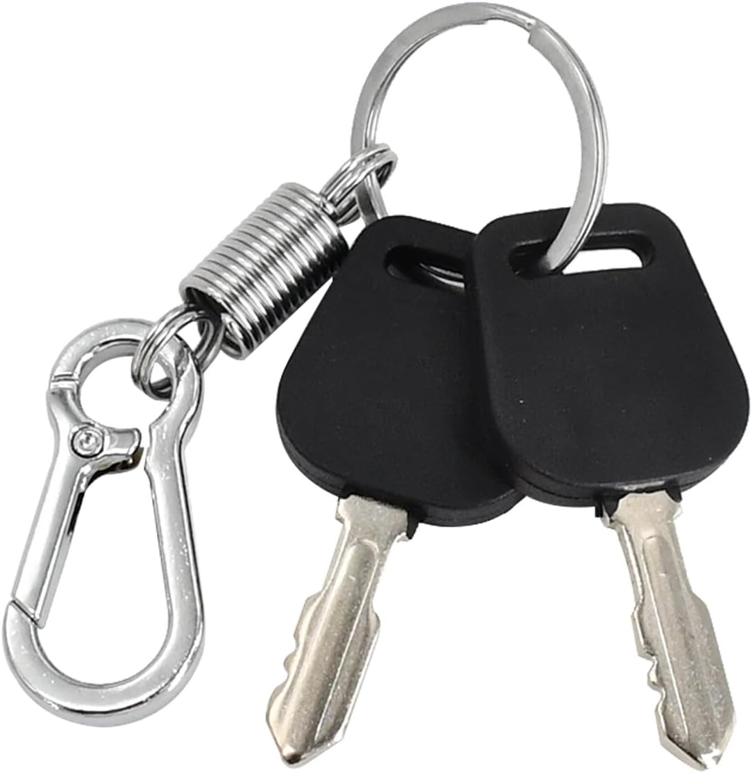 Llaves de interruptor de encendido (2) 532140403 140401 48 340 01-S GY20680 Compatible con John Deere Husqvarna Poulan Pro Craftsman Cub Cadet AYP