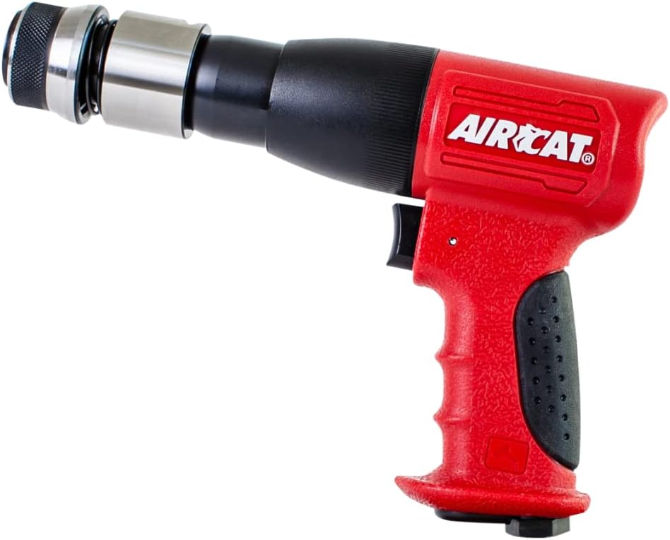 AIRCAT Herramientas neumáticas 5100-A-T martillo neumático compuesto de vástago de 0.401 pulgadas 3,000 BPM – Martillo