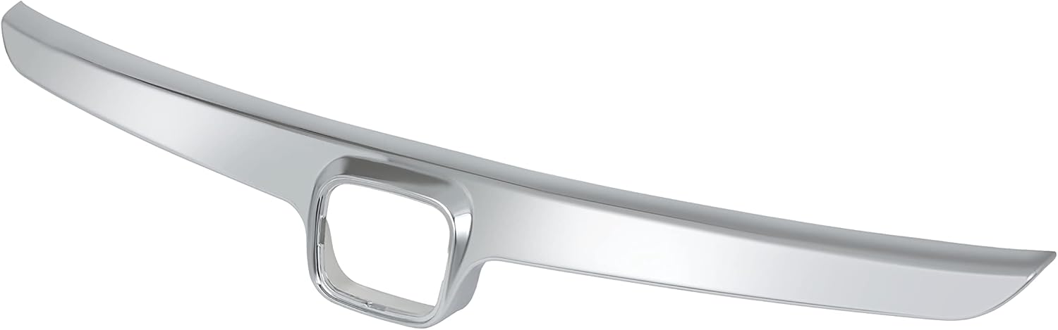 KARPAL Moldura de rejilla delantera compatible con Honda Civic Sedan Chrome HO1200172 2006 2007 2008