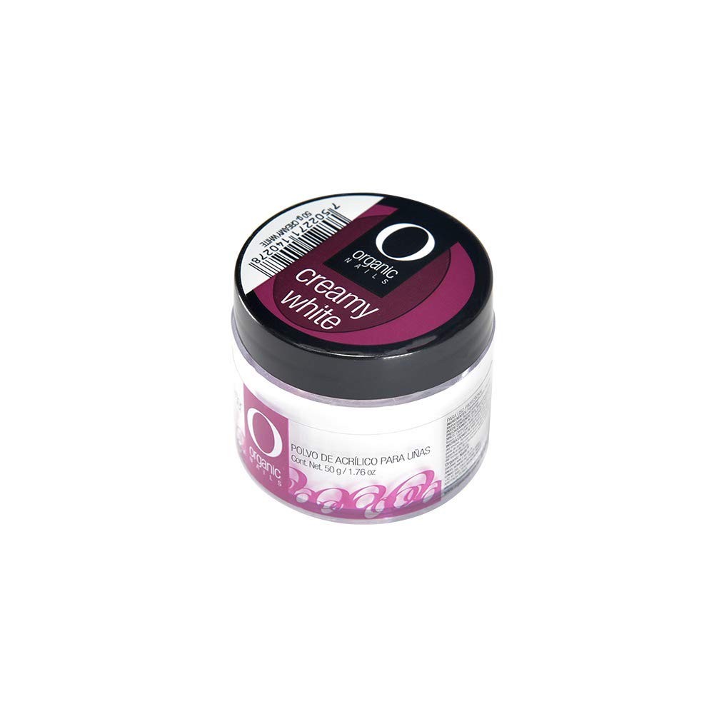 Organic Nails Polvo Acrílico CREMOSO BLANCO 0.99 oz.