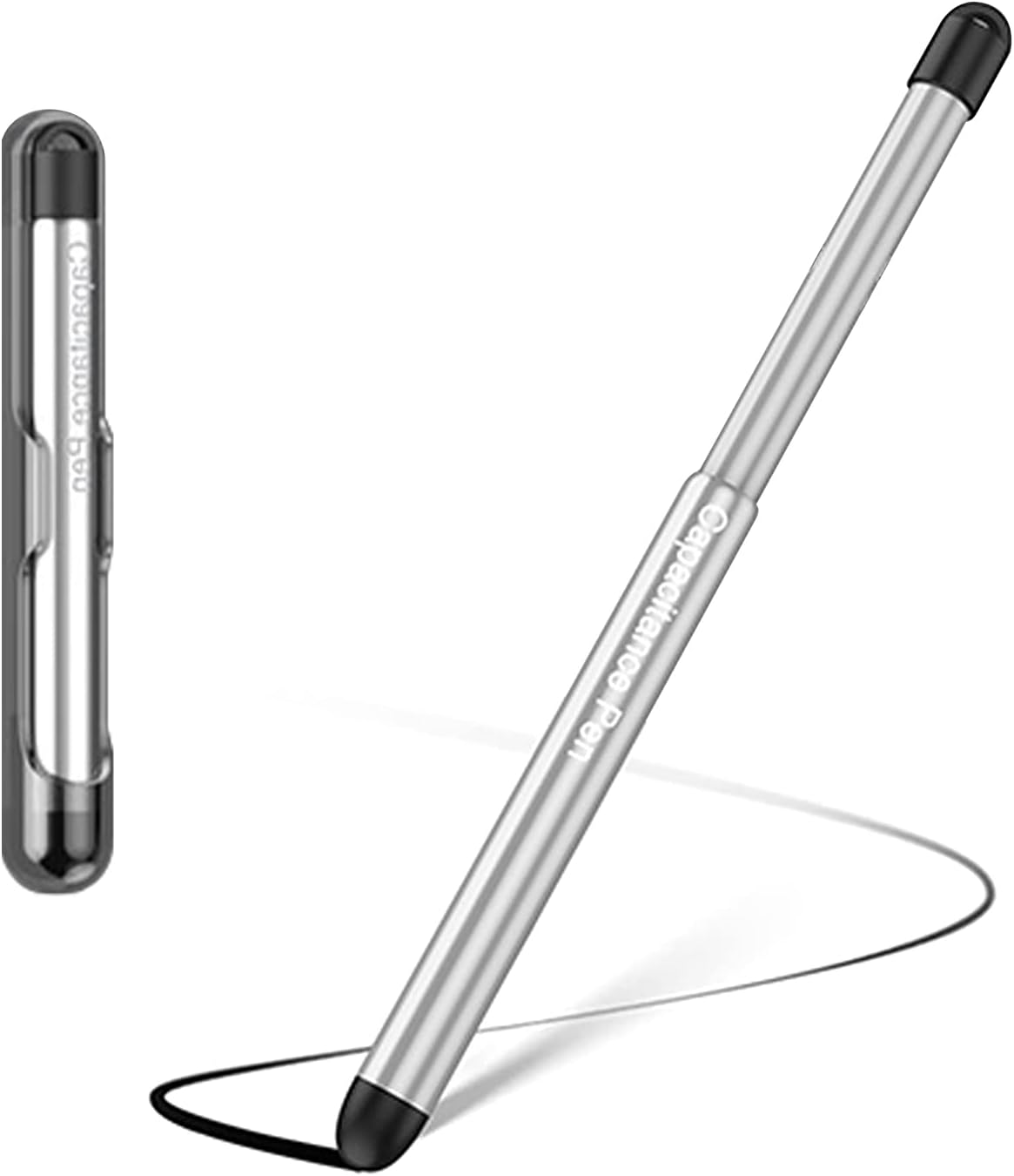 Bolígrafos con ranura para bolígrafo para pantallas táctiles, lápiz capacitivo universal de alta precisión para iPad, iPhone, tabletas, Samsung