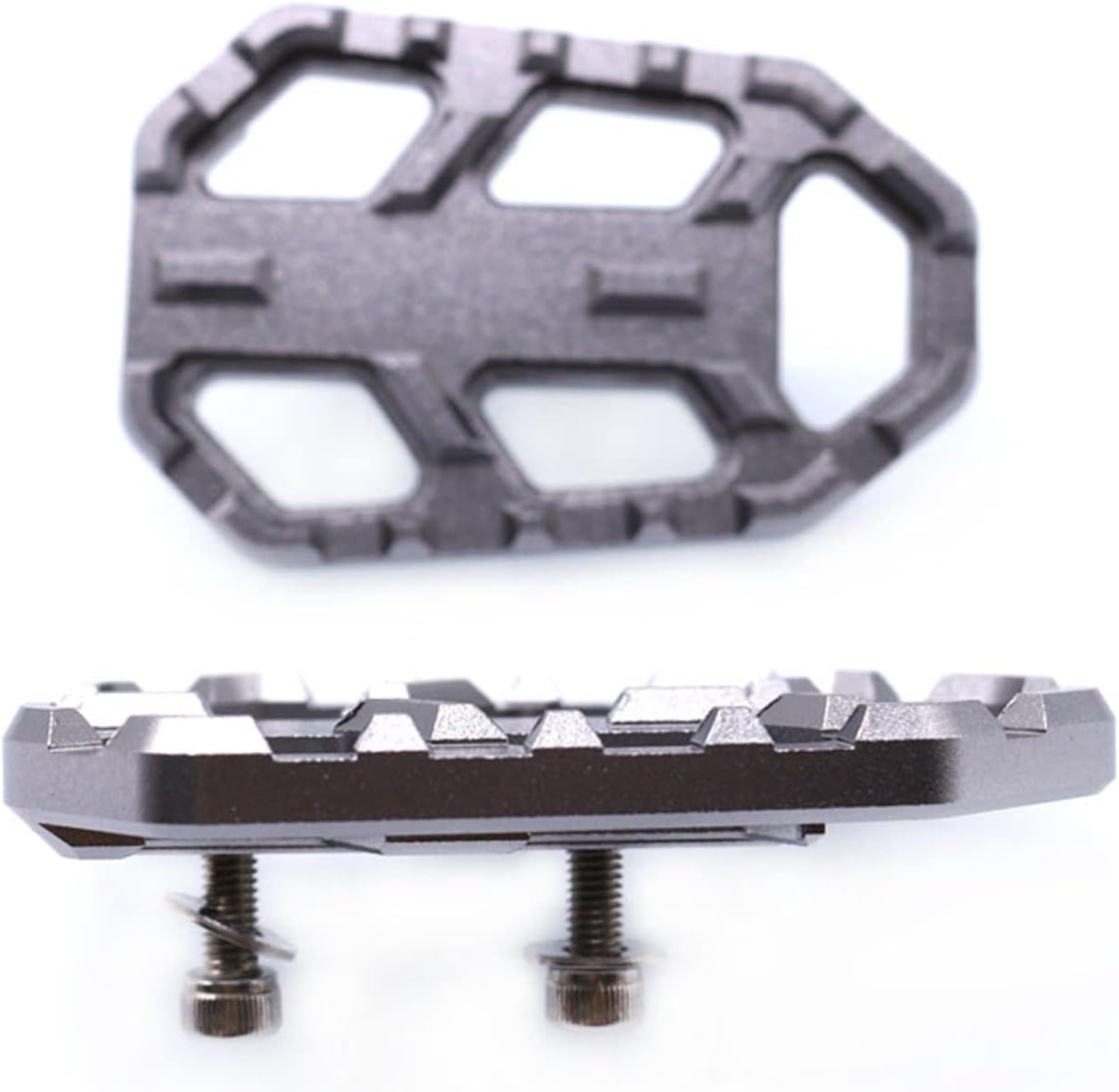 Footpeg Motorcycle Billet Wide Foot Pegs FootRest Footpegs Rests Pedals For KAWASAKI Versys 650 2015-2018 2016 2017 For Versys X300 2017-2018 (Color