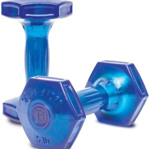 Body Sport Urethane Aerobic Dumbbells Pair, Premium Hand Weights with Solid Steel Core & Ergonomic Gel Coating for Fitness Training & Strength Body Sport Urethane Aerobic Dumbbells Pair, Premium Hand Weights with Solid Steel Core & Ergonomic Gel Coating for Fitness Training & Strength