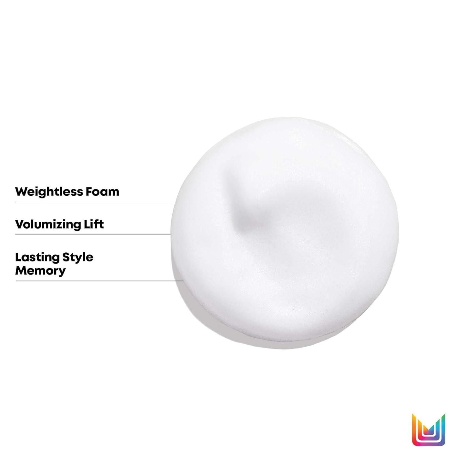 Matrix Setter Mousse  Proporciona elevación y brillo voluminizador  Espuma sin peso  Resistente a la humedad  Control del encrespamiento  Para todo