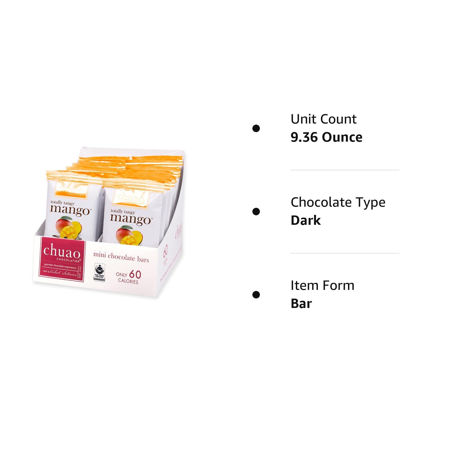 Chuao Chocolatier – Chocolate artesano, set de regalo con 24 barras mini