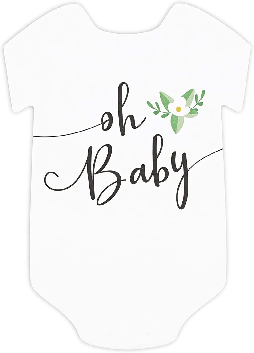 Paquete de 50 tarjetas de predicción y consejos para baby shower para niñas, juegos de fiesta temática floral (5 x 7 pulgadas)