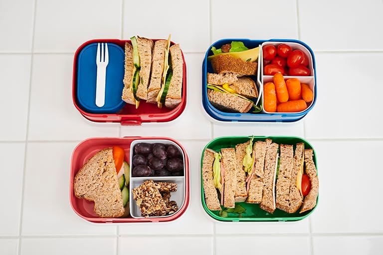 Mepal Set de almuerzo campus (botella de bebida y caja de sándwich) Pubd – ABS 2, 0.000 in