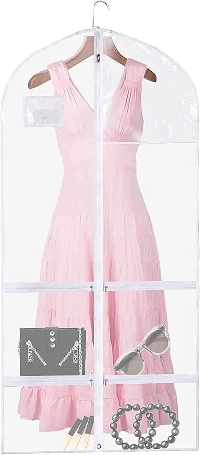 Bolsa de ropa, bolsas de ropa para colgar ropa, bolsas de ropa de baile transparentes para bailarines, bolsa de disfraces de baile, bolsa de