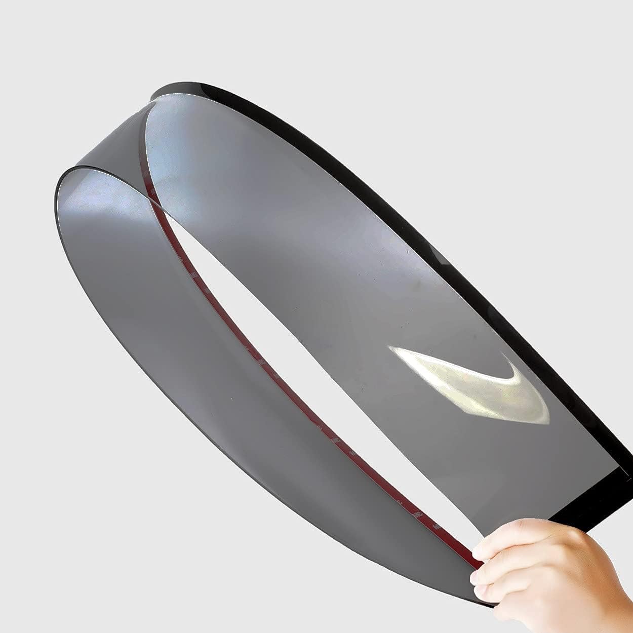 Puermto 94229 Deflector de viento para ventana lateral, juego de 4 protectores de lluvia con cinta de canal, visera para Mitsubishi Lancer 2002-2006