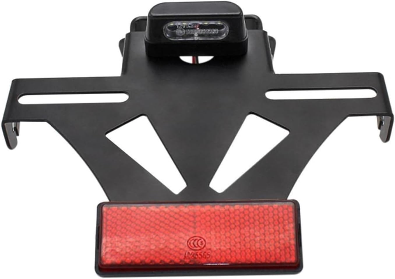 Motorcycle Adjustable Angle License Number Plate Frame Holder Bracket Compatible For Yzf R1 R6 R3 R15 R25 FZ1 FZ6 FZ8 MT03 MT07 MT09 XJ6