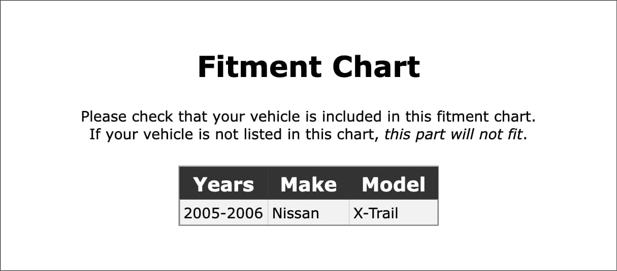 Soporte de motor delantero compatible con Nissan X-Trail 2005 2006 PC-556602