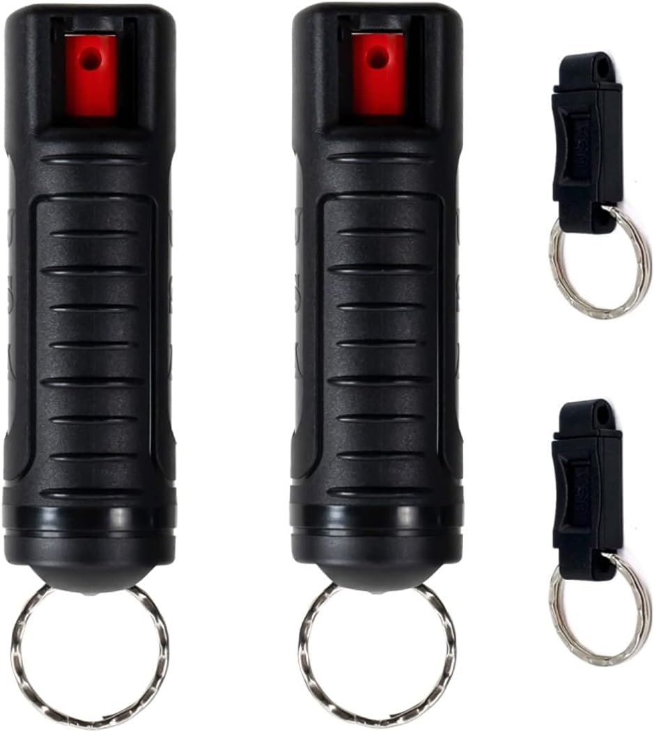 Police MAGNUM Llavero de pimienta en spray para defensa personal – estuches moldeados por inyección