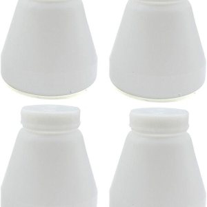 Fetcoi – Juego de 4 botellas resistentes para sistema de recubrimiento en polvo, pulverizadorpintura PC02PC03 (2.2in) Fetcoi – Juego de 4 botellas resistentes para sistema de recubrimiento en polvo, pulverizadorpintura PC02PC03 (2.2in)