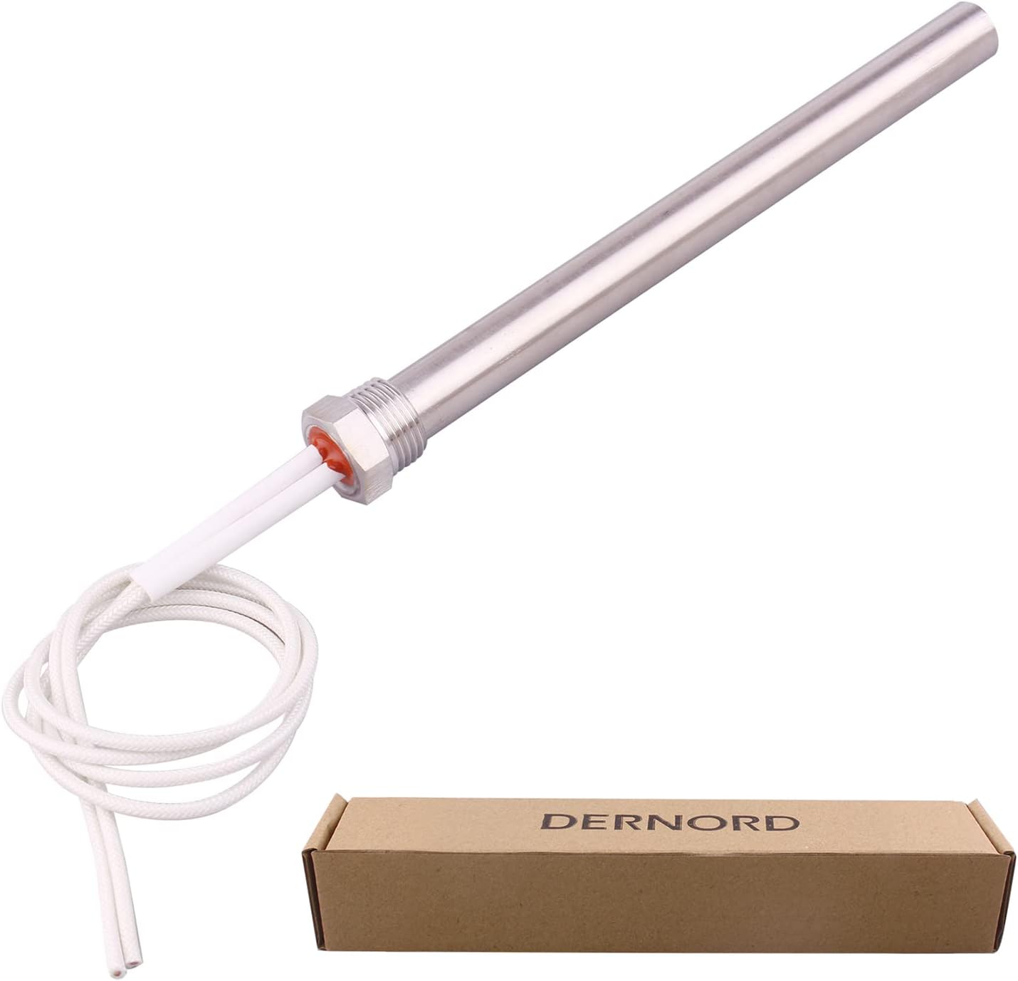 DERNORD Reemplazo caliente del elemento de calefacción de Rod del calentador 120V 1000W del cartucho de inmersión rosca 12 pulgada