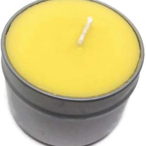 Vela de aromaterapia perfumada de lavanda amarilla de 6″ Vela de aromaterapia perfumada de lavanda amarilla de 6″