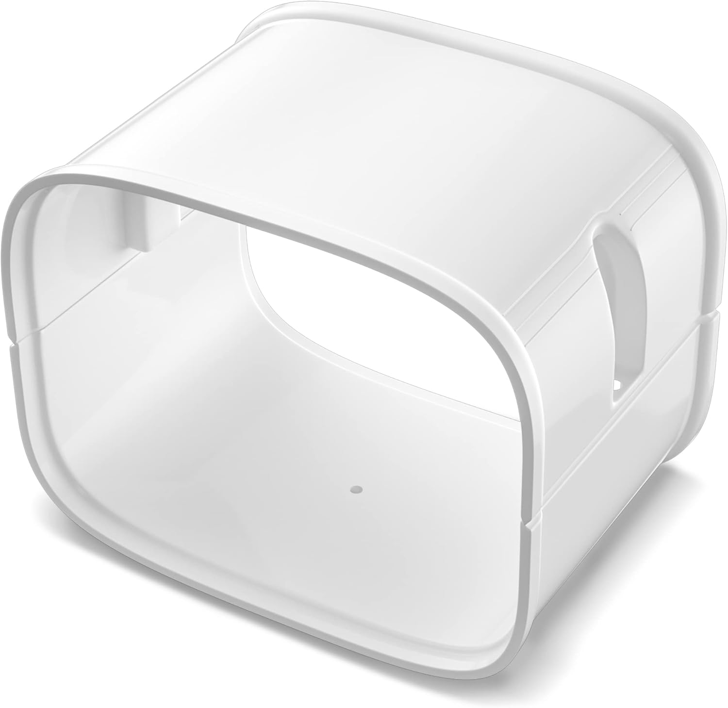 Toutgood Kit de cubierta de conector de acoplador de 4 pulgadas, accesorios para acondicionadores de aire sin conductos y bombas de calor, PP