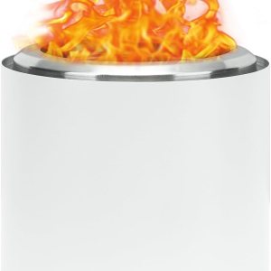 Chimenea portátil de mesa mini estufa de acero inoxidable de 8.6 pulgadas con soporte, fogata de mesa de bajo consumo de humo alimentado por pellets Chimenea portátil de mesa mini estufa de acero inoxidable de 8.6 pulgadas con soporte, fogata de mesa de bajo consumo de humo alimentado por pellets