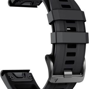 ANCOOL Compatible con Garmin Fenix 7X Band, 0.86 pulgadas de silicona suave de fácil ajuste para reloj inteligente Fenix 5XFenix 6XFenix 5X ANCOOL Compatible con Garmin Fenix 7X Band, 0.86 pulgadas de silicona suave de fácil ajuste para reloj inteligente Fenix 5XFenix 6XFenix 5X